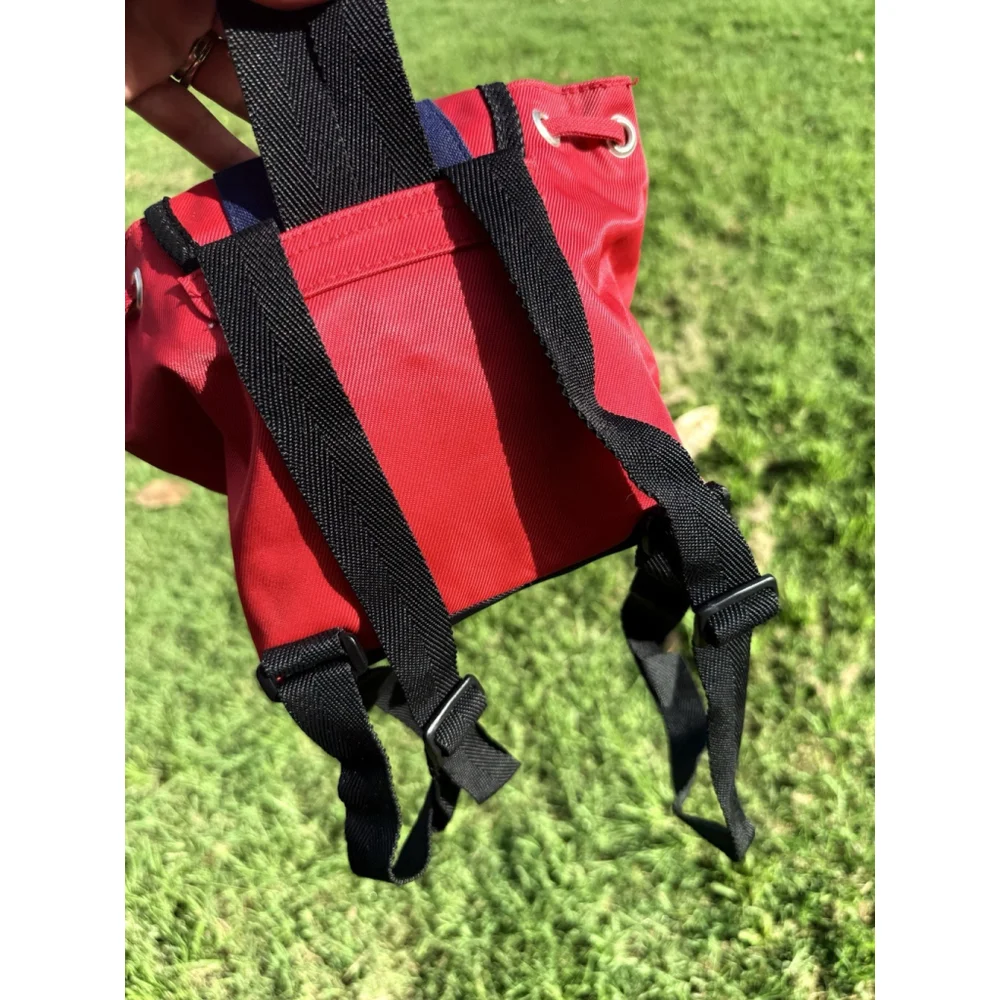 Tommy Hilfiger Vintage Mini Backpack Bag Y2K Brand Is Spelled Out 1990’s